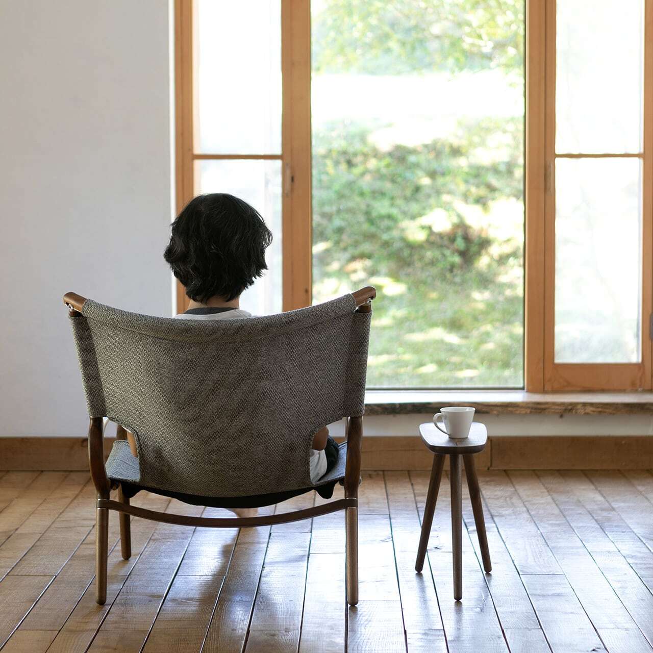 ikikiイキキ サイドスツール　ウォールナット IKIKI スツール サイドスツール ウォルナット キャンバス