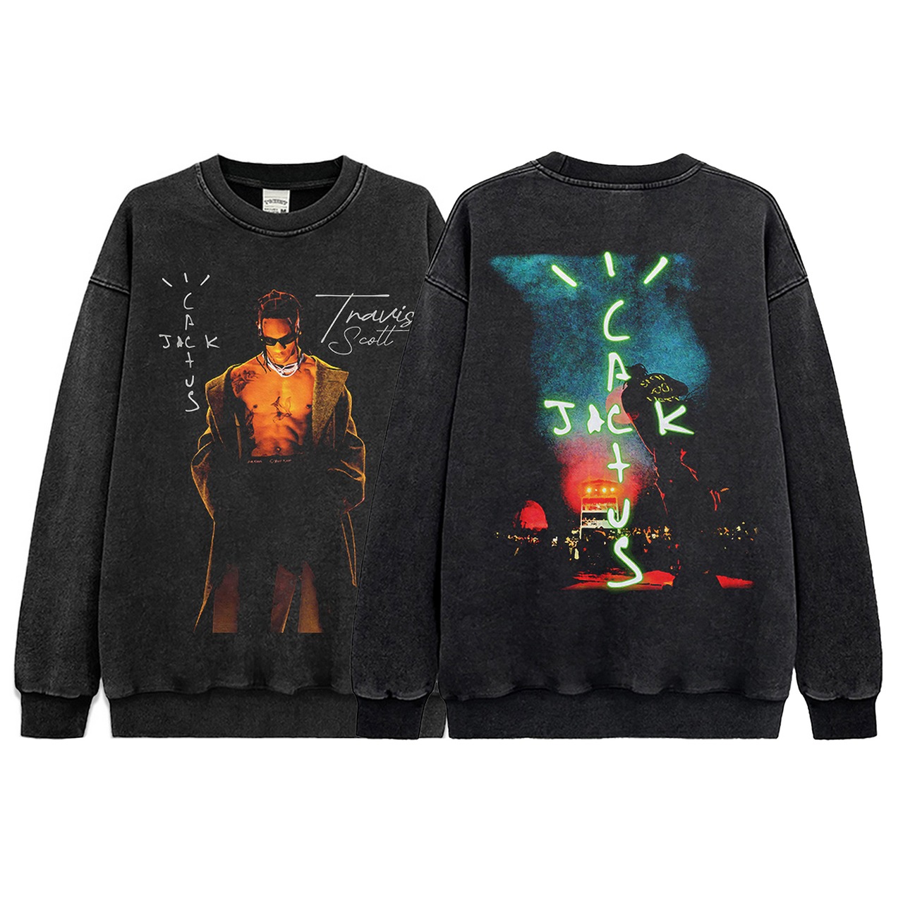 VINTAGE ストリート Travis Scott パーカー/スウェット T1146