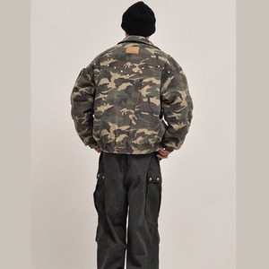 スタッズ ミリタリー ジャケット K5454