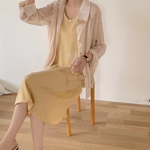 シンプルキャミワンピース　AJ2205-632