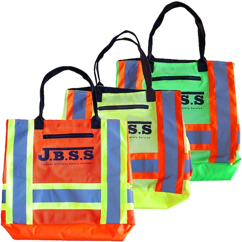 【JBSS】Hi-VisハードハットBAG　蛍光トートバッグ