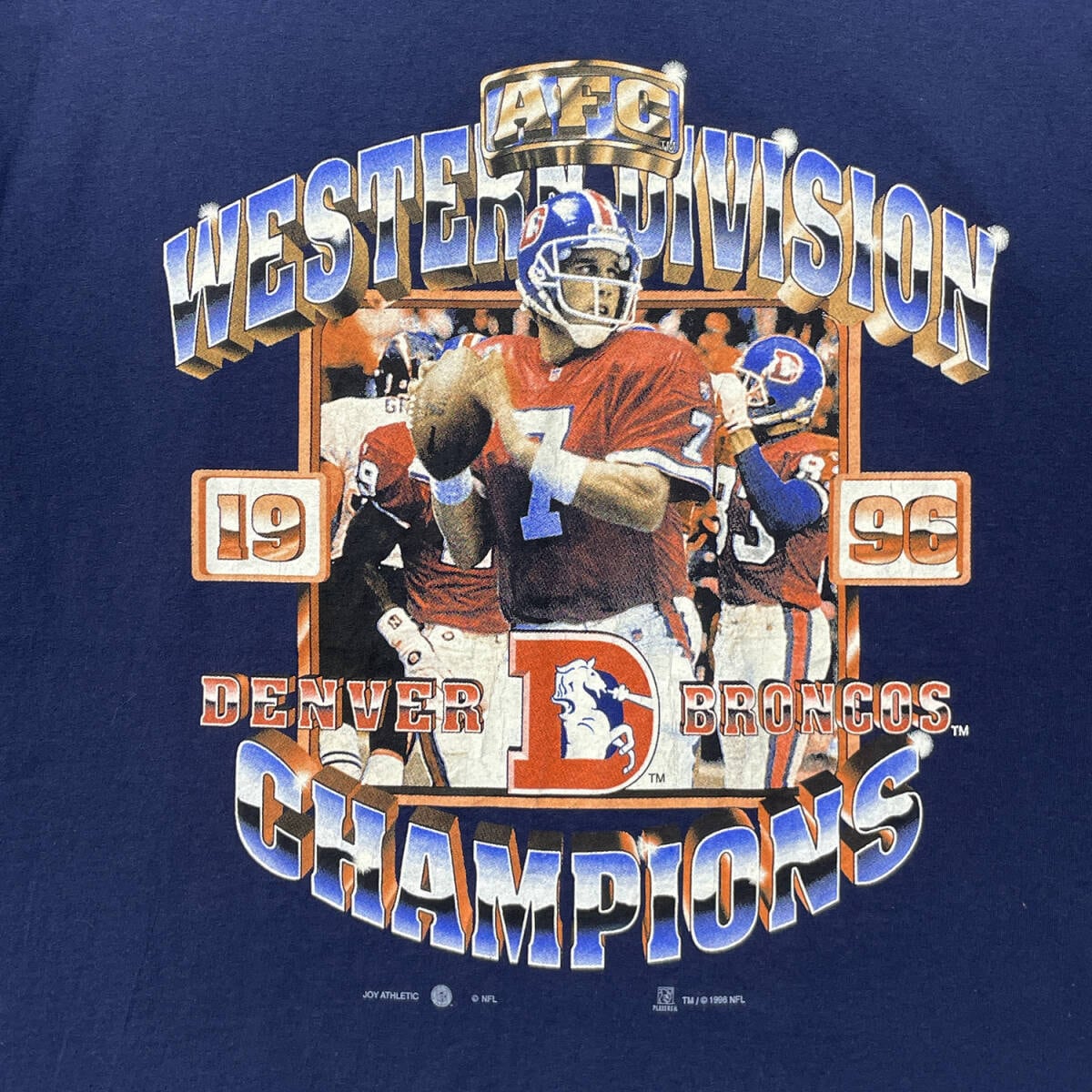 【ヴィンテージ 古着】NFL PP ジョンエルウェイ Tシャツ 引退 USA 古着 90S デンバーブロンコス ジョン・エルウェイ ヴィンテージ T