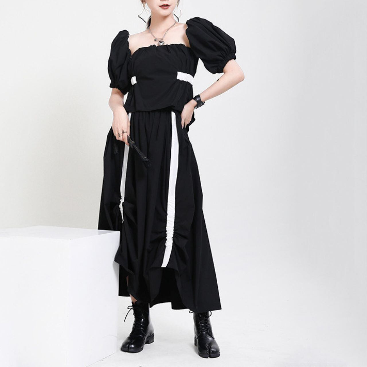 Bolero+Tube Top+Skirt【00122】