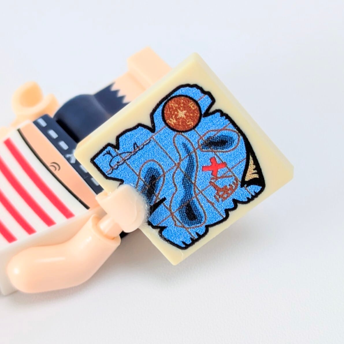 ★ブロックフィギュアキーホルダー★【 SpongeBob SquarePants / スポンジボブ 】『 スポンジボブ / パトリック 』海賊ver. / パイレーツボブ 〚アメリカン雑貨 アメトイ〛