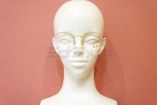 Ray-Ban メガネ RX3947V 2500 ハーフリム ボストン クラシカル 半リム ナイロール 丸メガネ 眼鏡 レイバン 正規品 RB3947V-5枚目