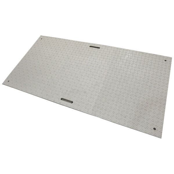 プラスチック養生敷板　Diban ディバン 片面滑り止め 厚型 48版 茶色 １枚　連結穴,持ち手穴あり ウッドプラスチックテクノロジー 樹脂