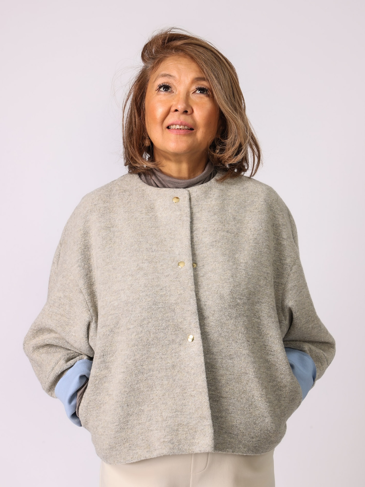 BRAHMIN(ラメジャケット)