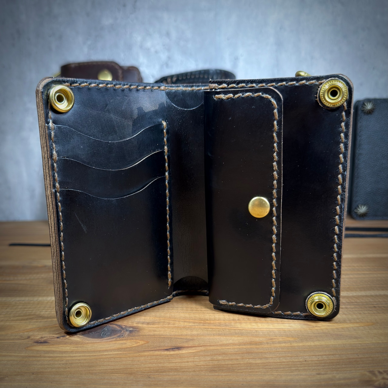 【カスタムオーダー Trucker Wallet-09（インナーフラップタイプ）】