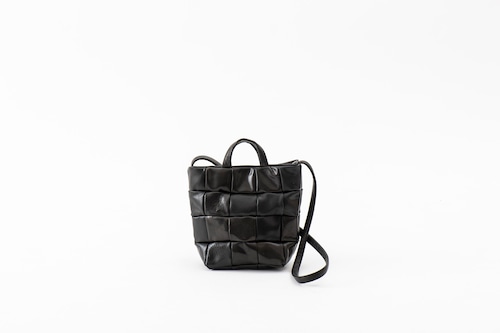 BUBUN：shoulder bag -M. black