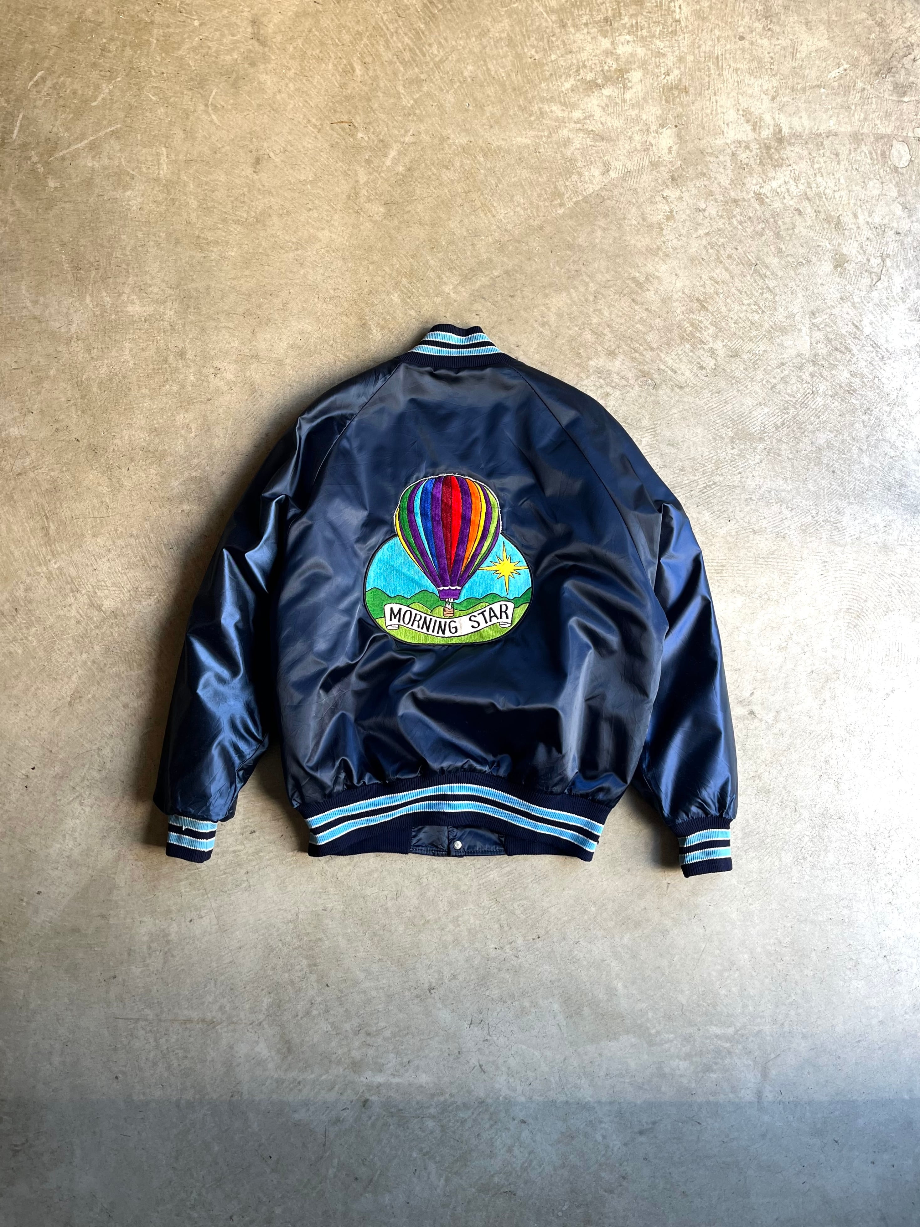 USA製 80's DeLong “QUILTING LINER NYLON SNAP JACKET”