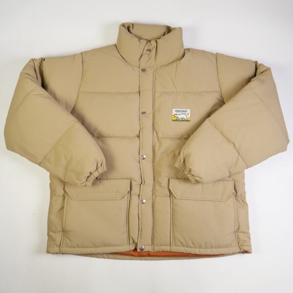 HUMAN MADE DOWN JACKET BEIGE