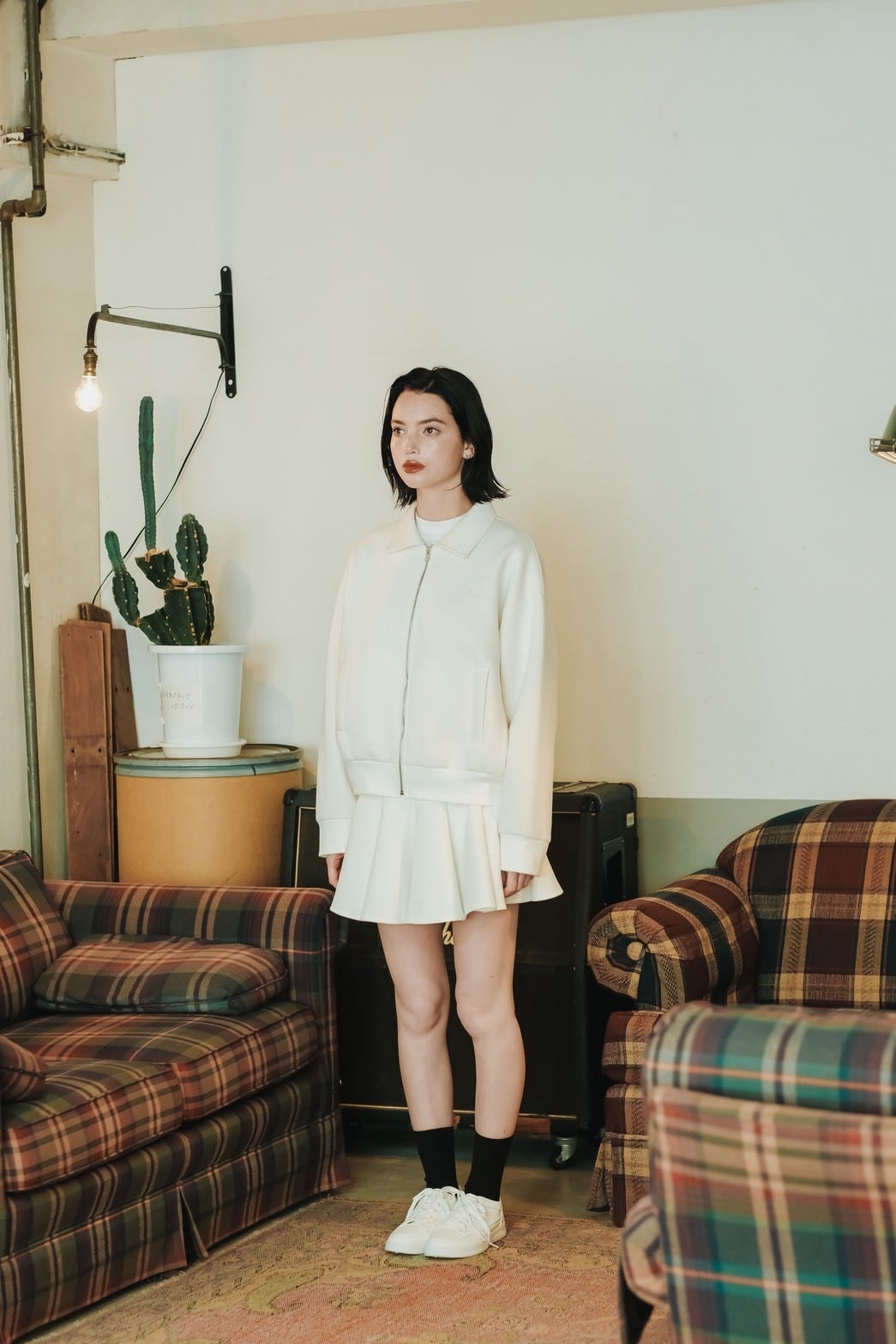 Contour FLARE SKIRT (OFF) | ENTI
