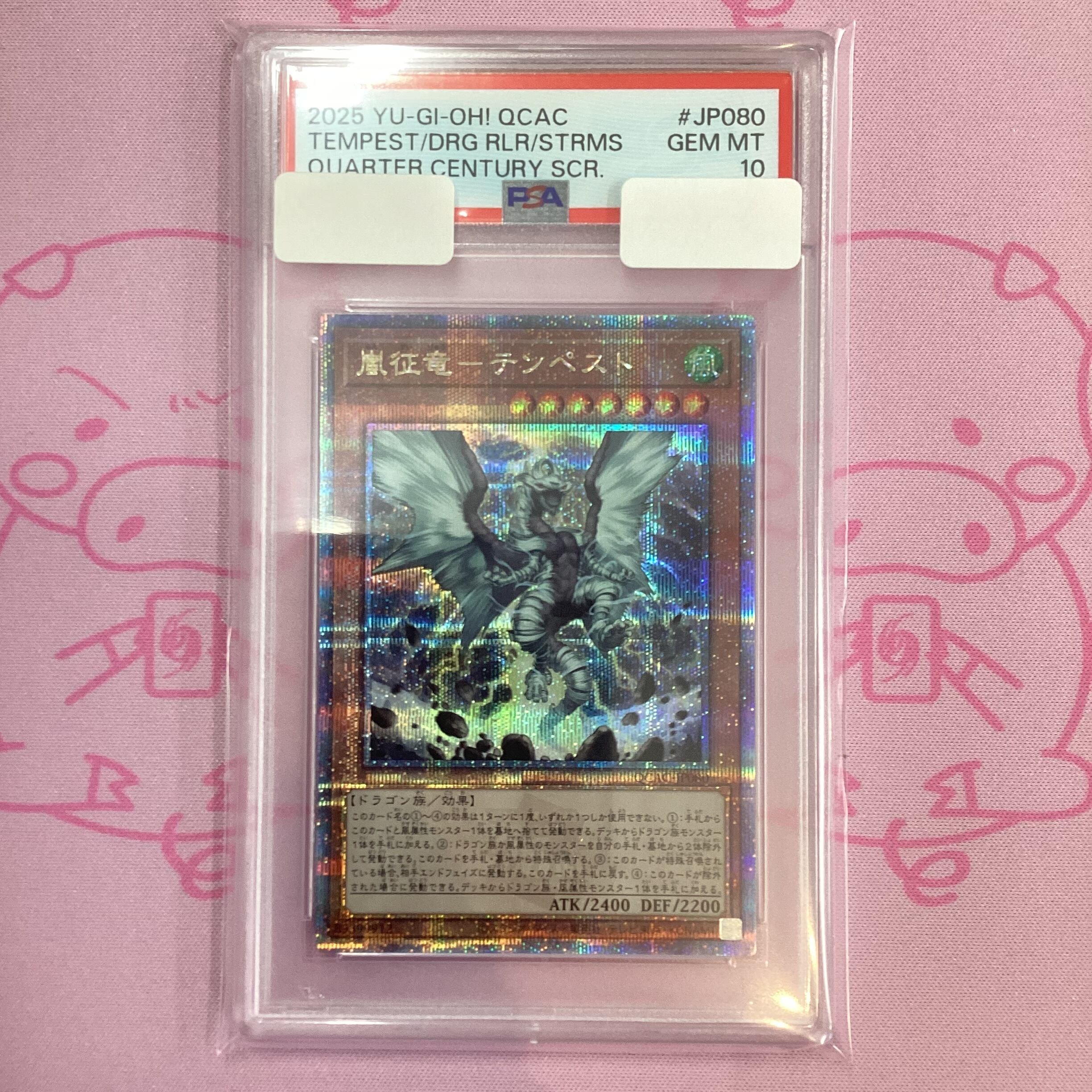 【Aランク】嵐征竜-テンペスト(PSA10 25th