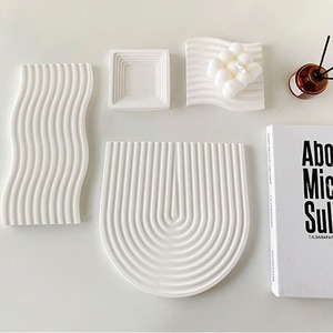 トレー ホワイト スクエア 9.8cm トレイ アクセサリー プレート