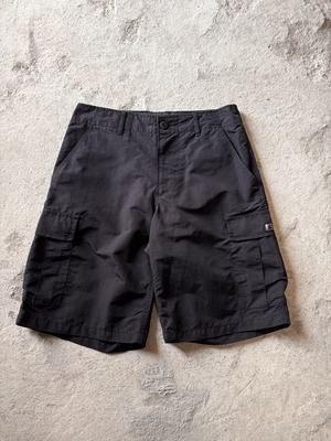 00s A BATHING APE/Nylon Cargo Shorts/S/ナイロンカーゴショ－ツ/ショ－トパンツ/ソルジャ－タグ/ブラック/BAPE/アベイシングエイプ