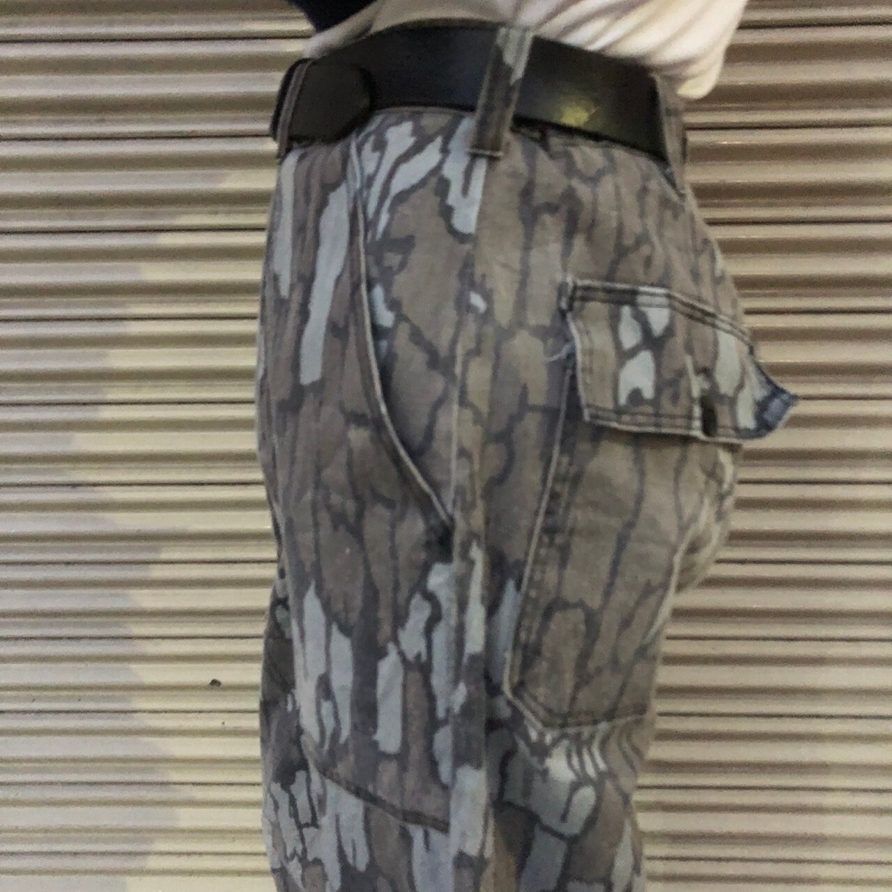 希少 90s TREBARK 石垣迷彩 ツリーカモ カーゴパンツ リアルツリー 米 