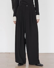 Tuck drape wide Slacks T20314
