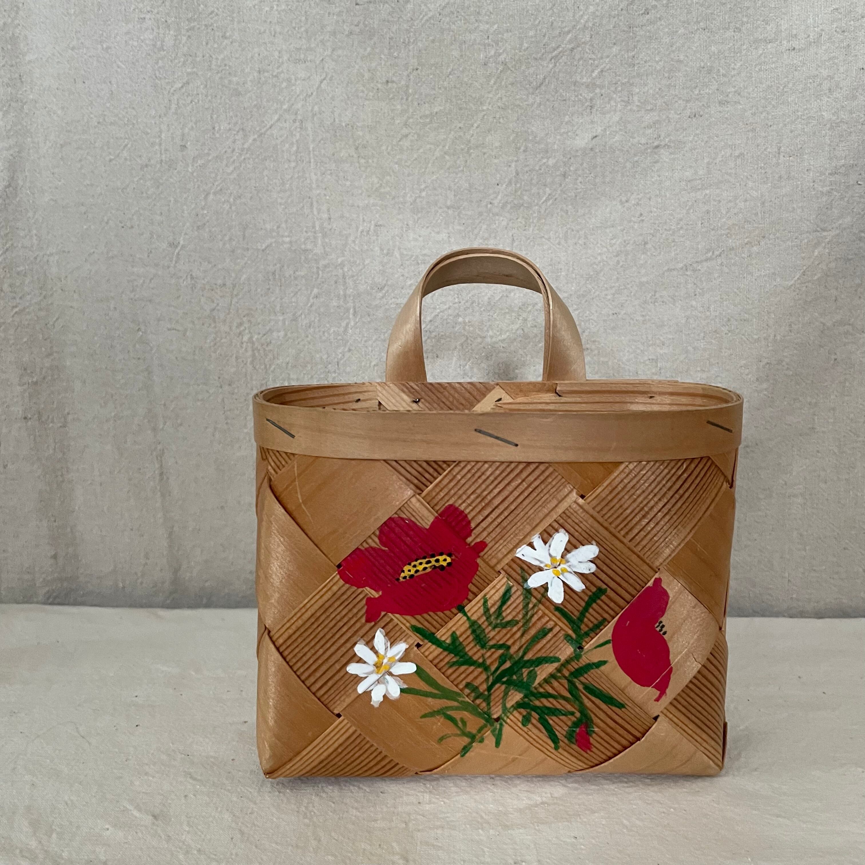 花模様の壁掛けスポーンコリ