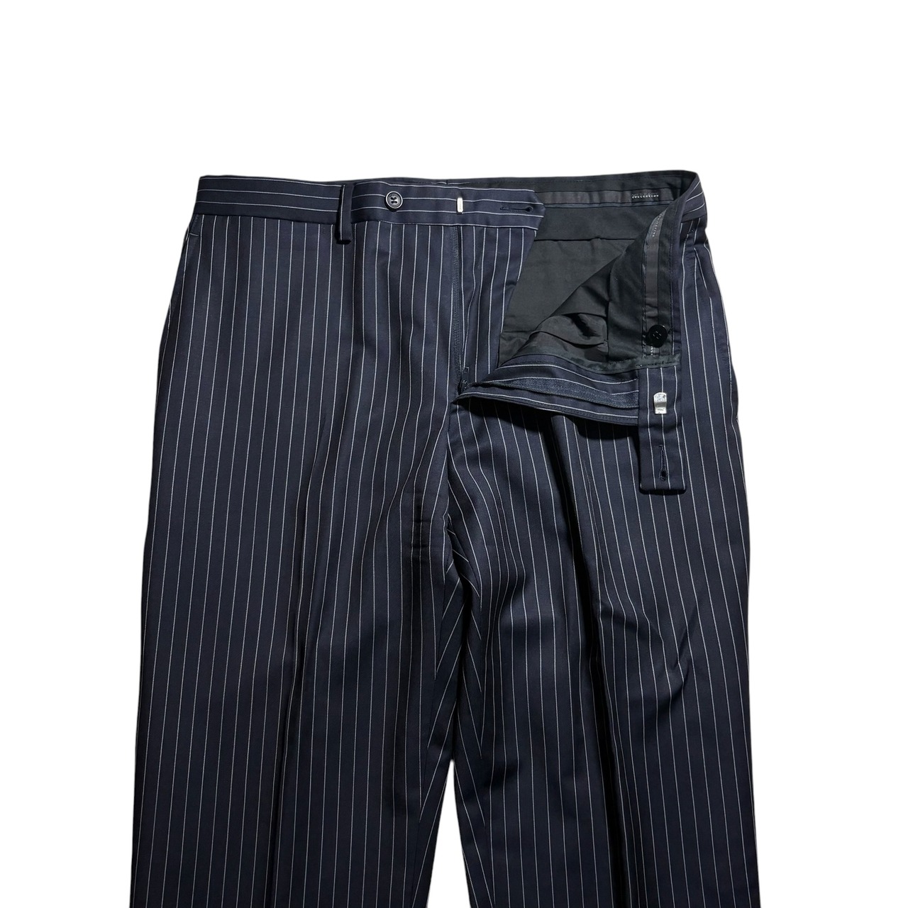 VERSACE COLLECTION stripe wool suits set-up