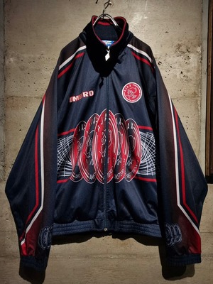 【Caka】"UMBRO" × "Ajax" Mandala Design Vintage Track Jacket