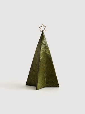 クリスマスツリー オリーブグリーン|Christmas Tree Capiz Olive Green – KINTA