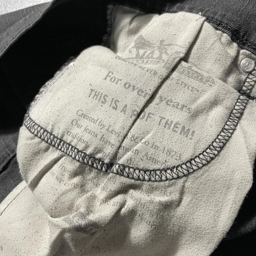 【W38 L34】 コロンビア製 japan levi's black 569 詳細写真4