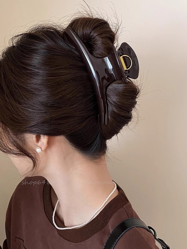 高級感のある特大ヘアクリップ｜宝夏アクセサリー 인테리어