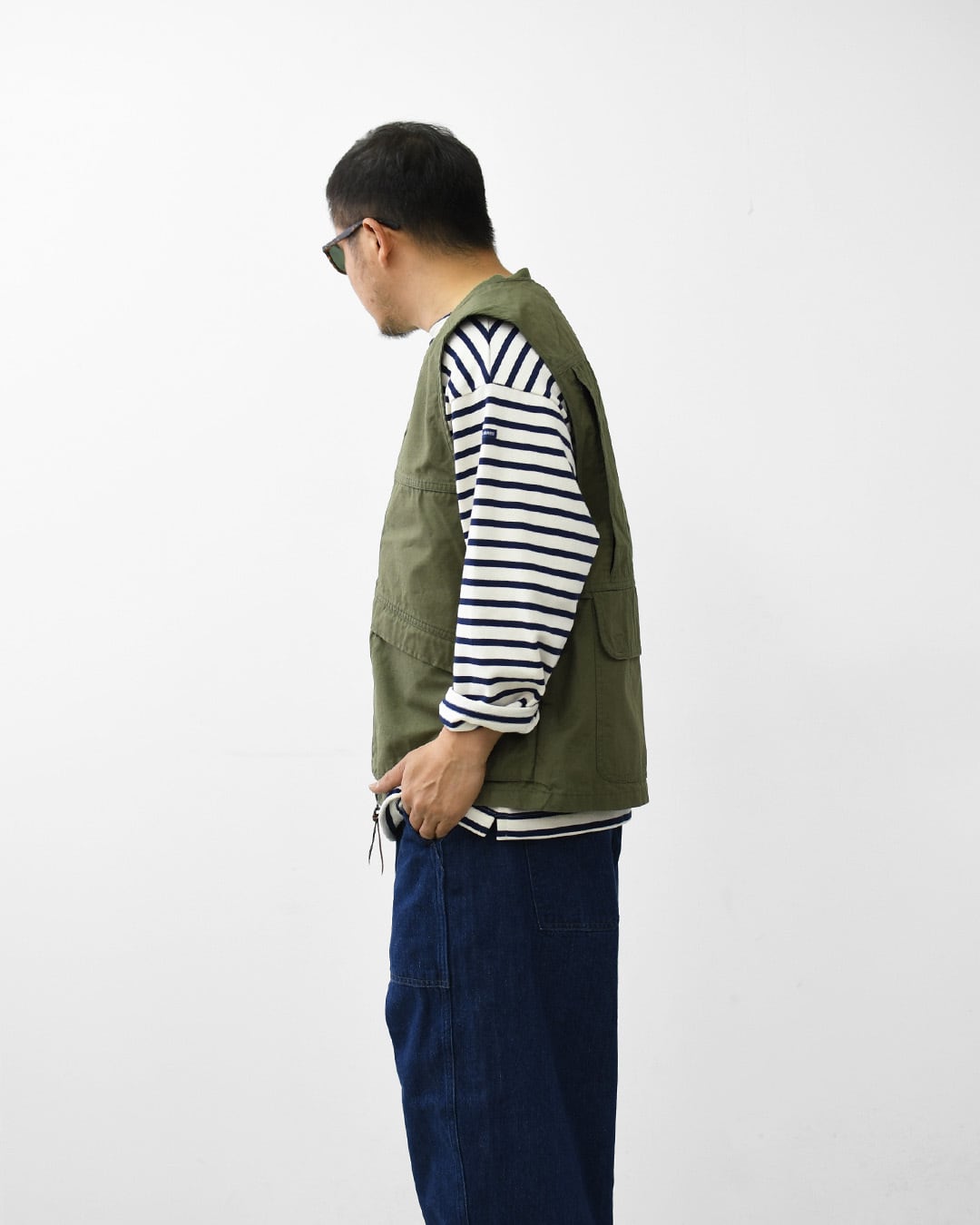 orslow [オアスロウ]UTILITY VEST -ARMY.GREEN- [01-9020-76