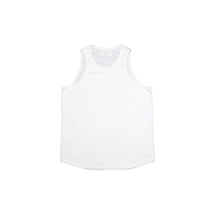 LOGO PATCH TankTop [WHITE/BLACK]