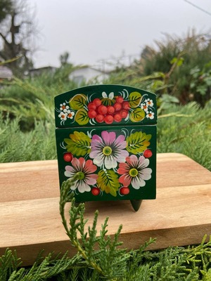 ペトリキフカ・ジュエリーボックス16 cm（Khomenko）