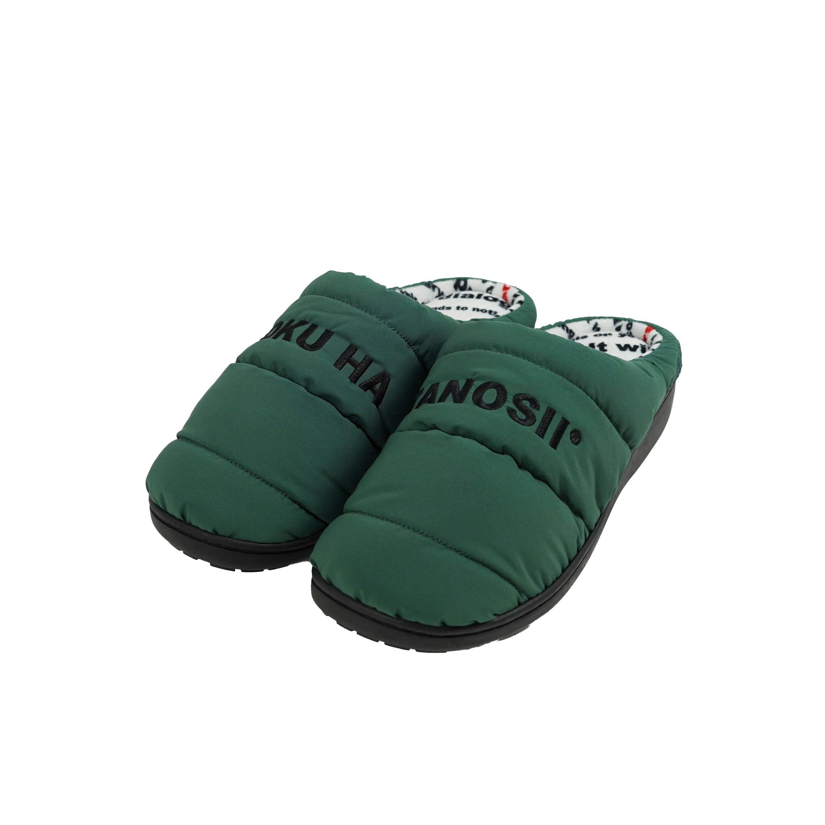 BOKU HA TANOSHII SUBU BLK 1番 SUBU x BOKU HA TANOSII ボクタノパフサンダル Green – SUBU ONLINE STORE