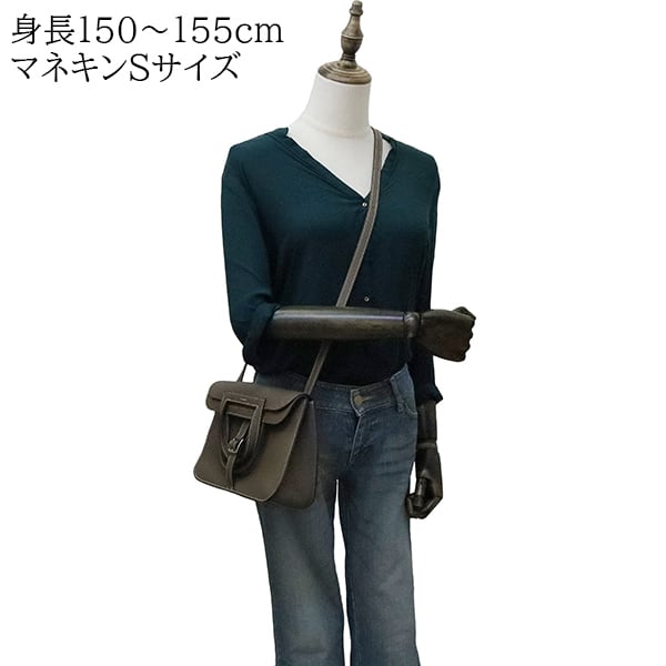 Unused HERMES エルメス アルザン25 トリヨンクレマンス エトゥープ K