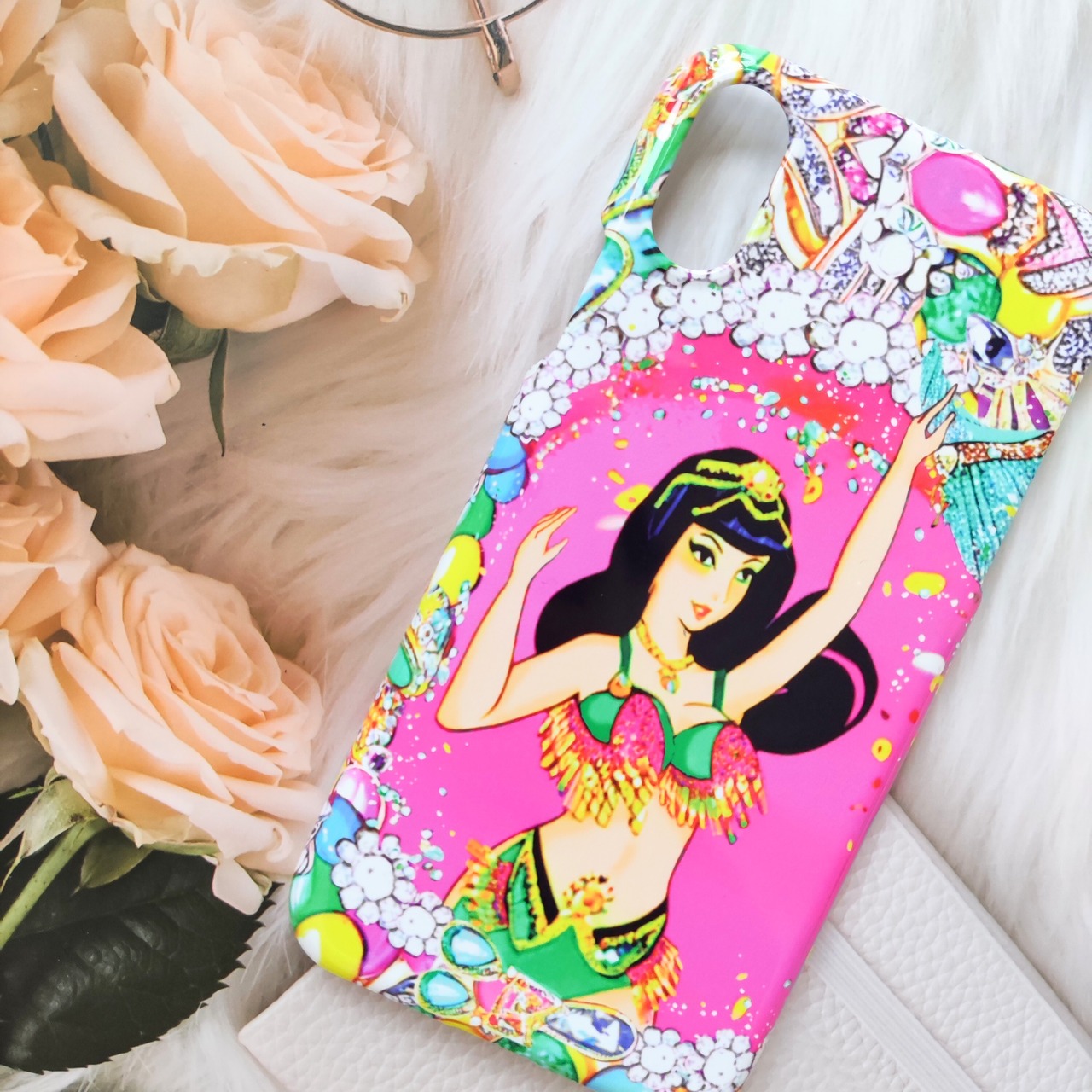 スマホケース【宝石尽くしのBellyDancer】