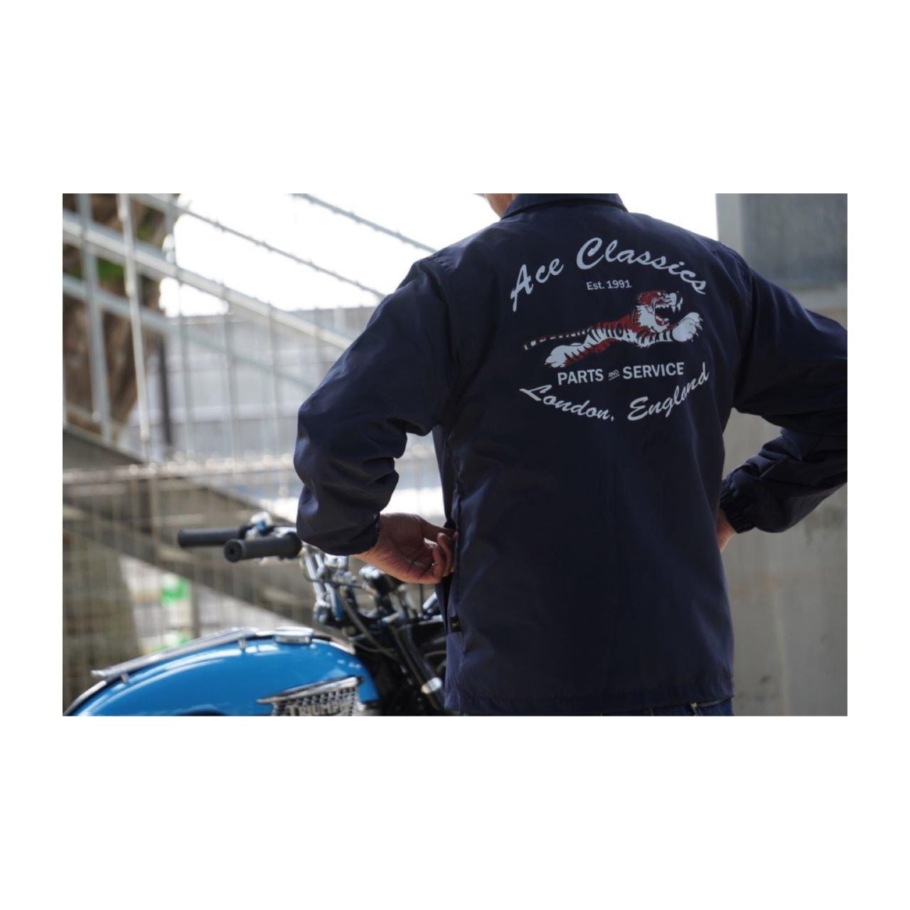 ACE CLASSICS LONDON meets Lynx / Collaboration Navy Nylon Coach