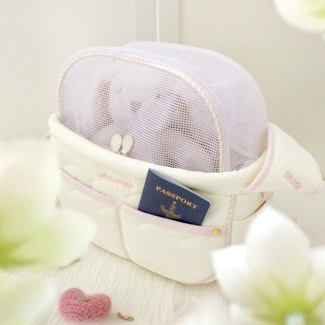 【予約】[SEORU] Cozy Valentine bag (pink)