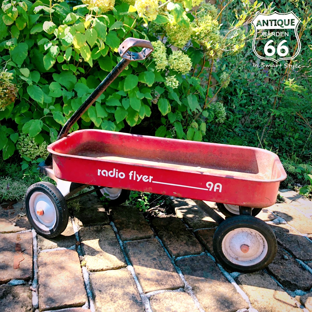 USA ヴィンテージ Radio Flyer ラジオフライヤー 旧ロゴ ガーデン 