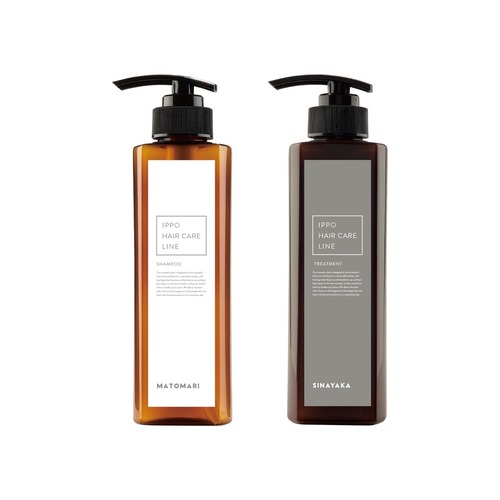 iPPO CARE MATOMARI × SINAYAKA セット｜シャンプー300ml＋トリートメント298g 写真1