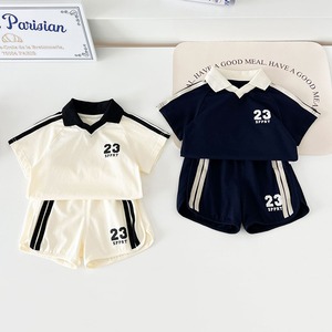 【BABY&KID】夏作スポーティー23ロゴセットアップ
