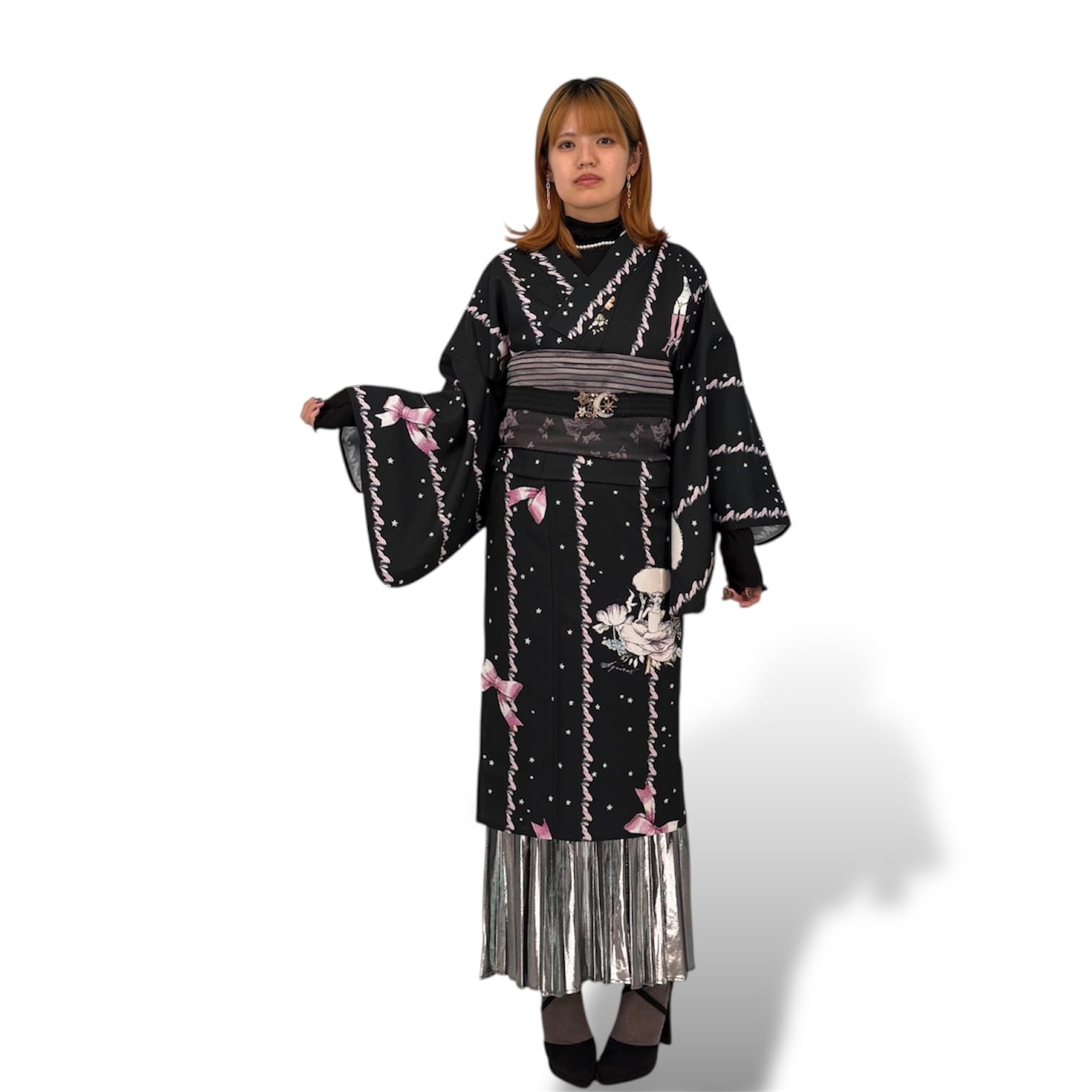 キモノグラース×KIMONOanne.×宇野亞喜良 コラボ着物 KIMONOanne.vol7