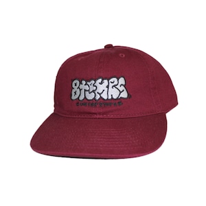 8TIMES GRAFFITI LOGO CAP BURGUNDY