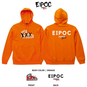 EIPOC PARIS「"NK" Sneaker Foodie Orange/White」