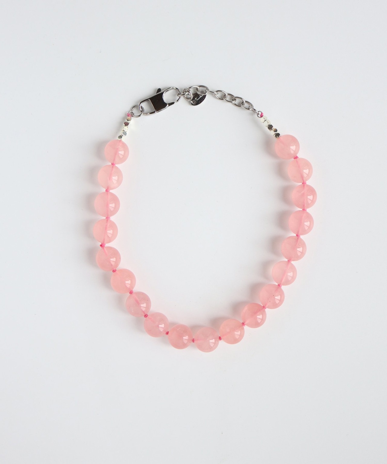 ローズクォーツネックレス/024048　S