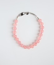 ローズクォーツネックレス/024048　S