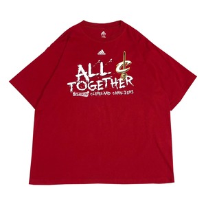 クリーブランド・キャバリアーズ 「ALL TOGETHER」 Tシャツ adidas