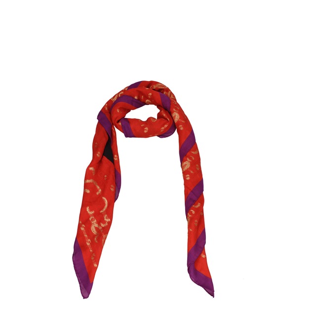 ETRO エトロ レディース スカーフ モーダル レッド 1001095421