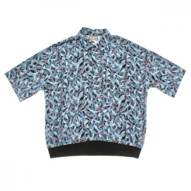 Vintage S/S Art Print Pullover Shirt [TRIUMPH OF CALIFORNIA] [1980s-] L