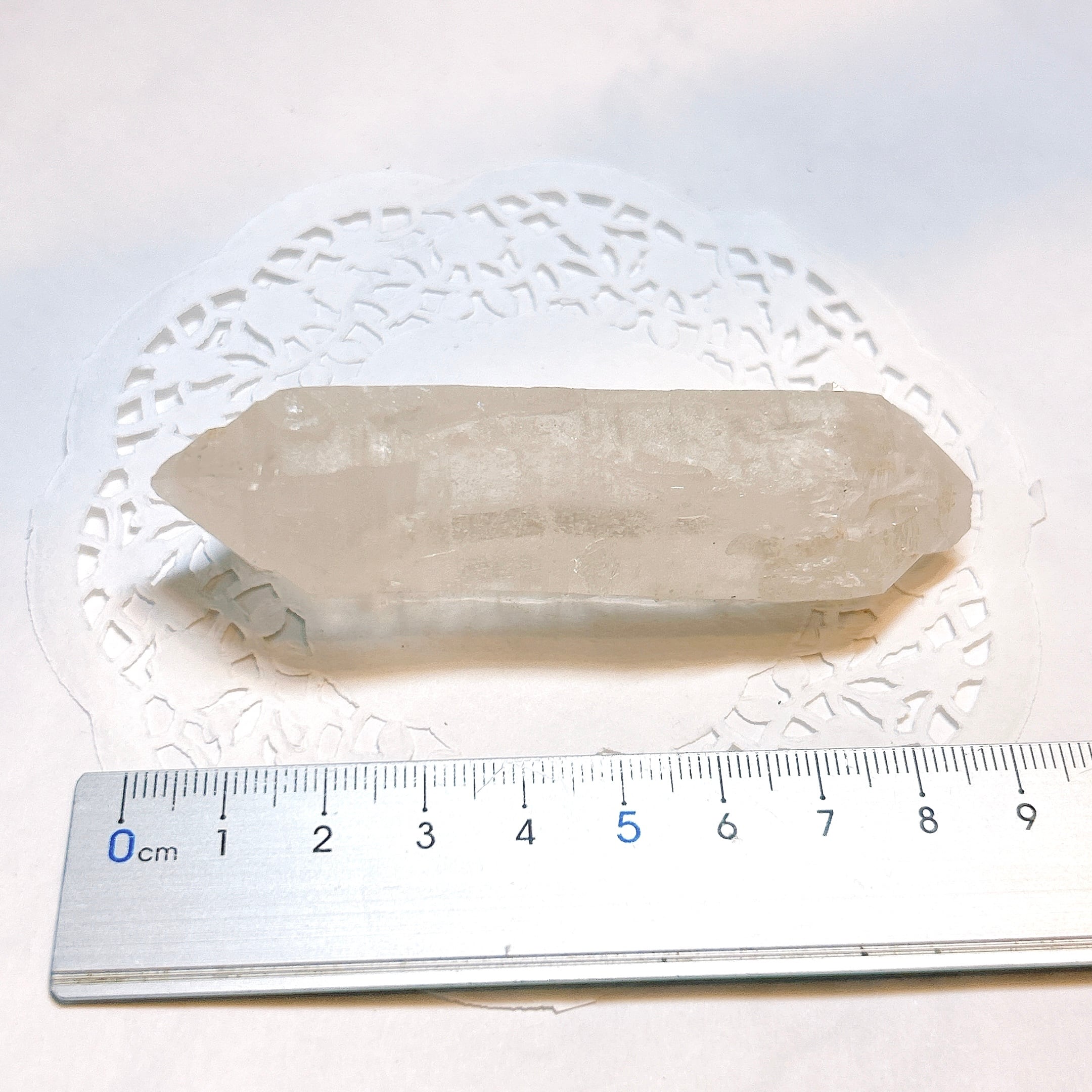 E18095】セルフヒールド 両錐 水晶 クォーツ ヒマラヤ水晶 ヒマラヤ産