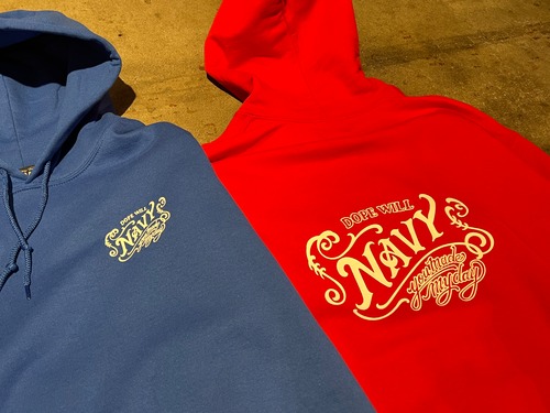 NAVY SIGNPAINT HOODIE