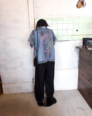 【LIVE LOVE LEARN WOMEN】new summer tuck pants