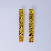 Heritage Bar Earrings -Gold-